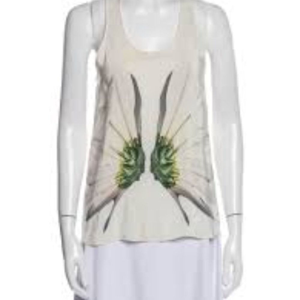 Tibi silk top